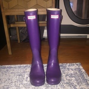 PURPLE HUNTER BOOTS